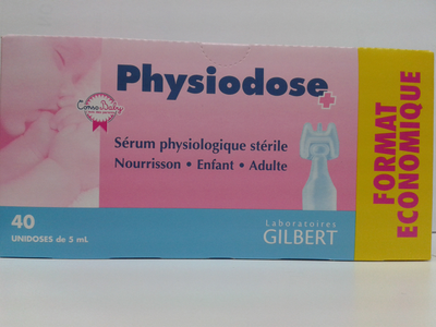 Image PHYSIODOSE sol. sér. phy. 40 unidoses de 5ml